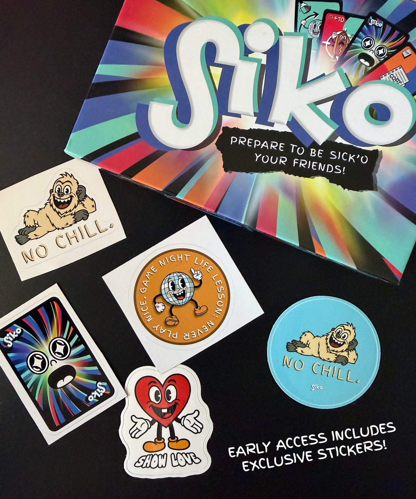 SIKO – The Ultimate Party Game of Savage Draws, Shady Alliances & Strategic Chaos