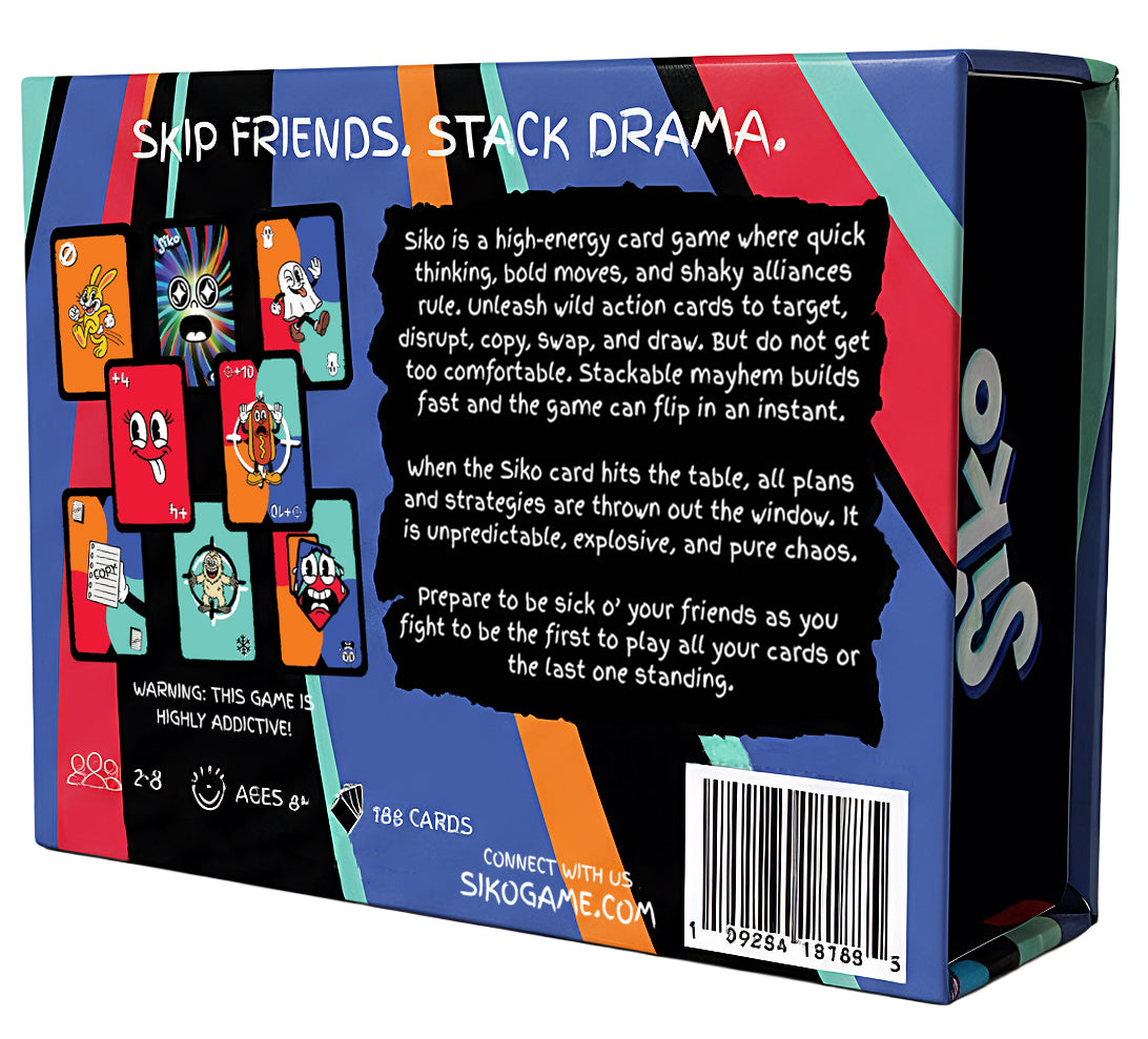 SIKO – The Ultimate Party Game of Savage Draws, Shady Alliances & Strategic Chaos