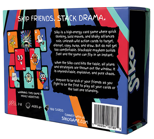 SIKO – The Ultimate Party Game of Savage Draws, Shady Alliances & Strategic Chaos